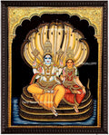 Lakshmi Naryana Traditonal Tanjore Painting