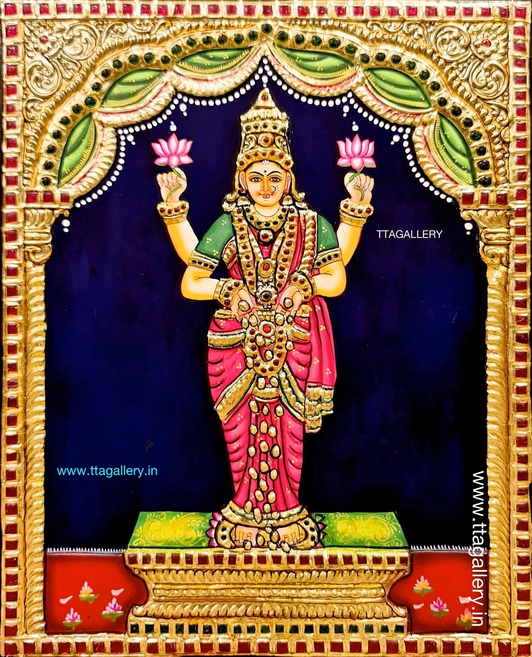 Kanakadhara Tanjore Painting