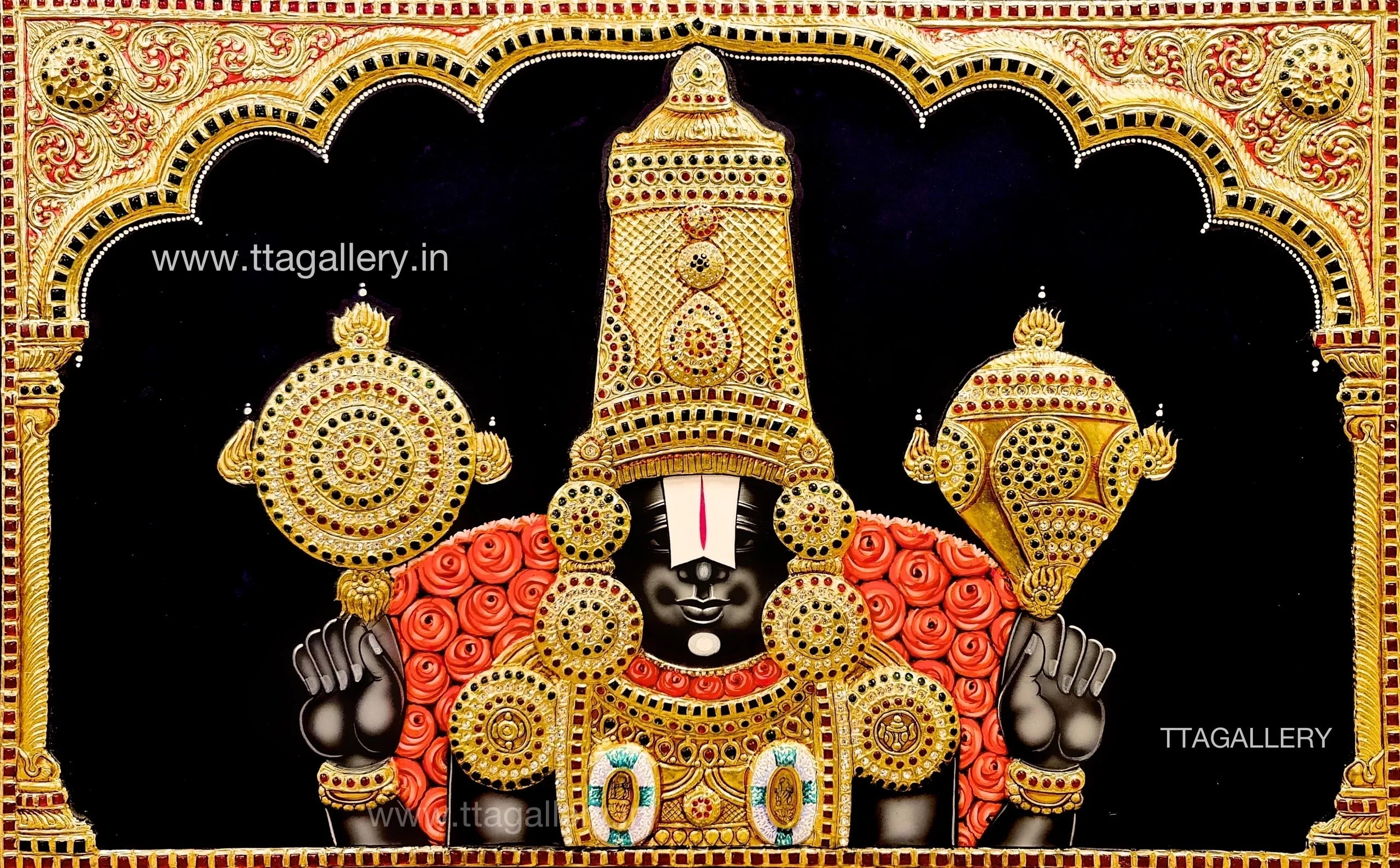 Balaji Tanjore Painting