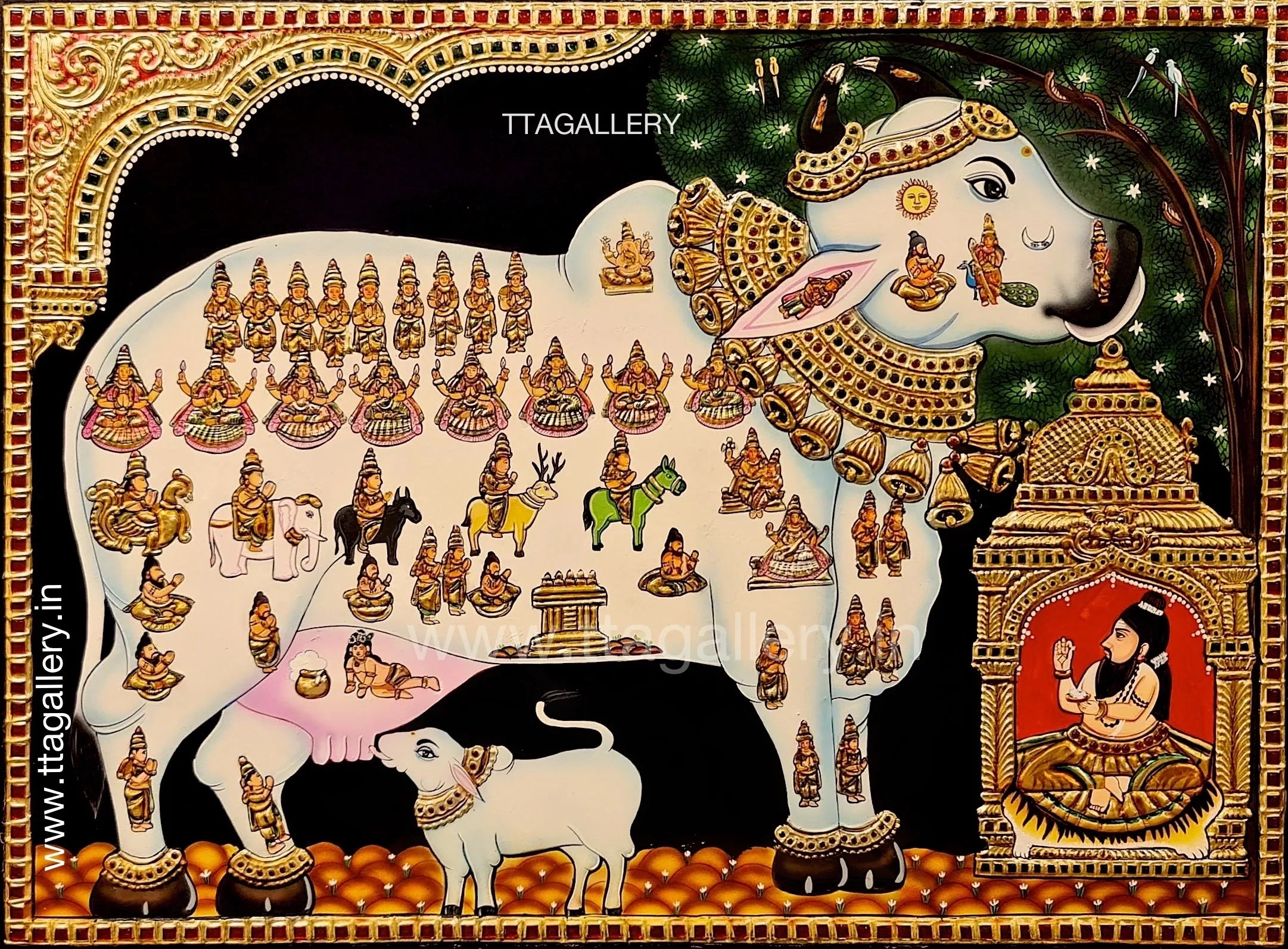 Komadha Traditional Tanjore Painting