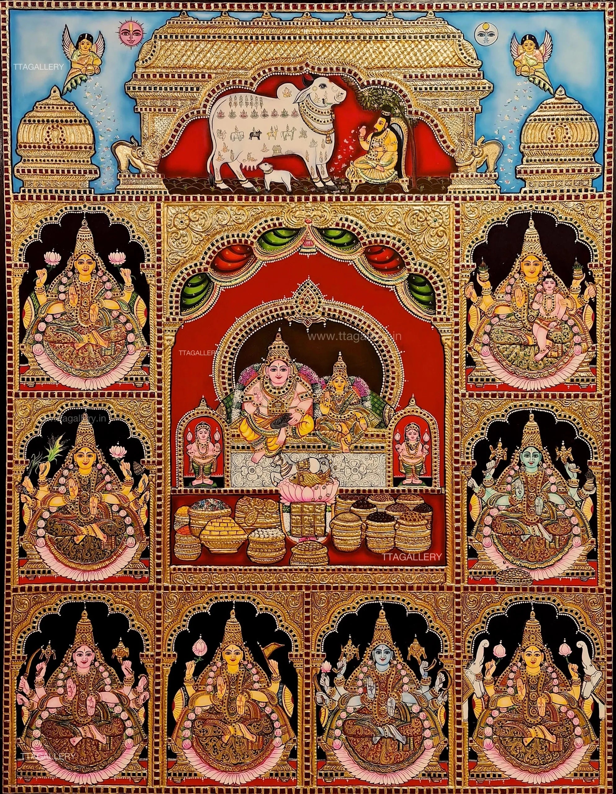 Pooja Painting Traditional Tanjore Painting