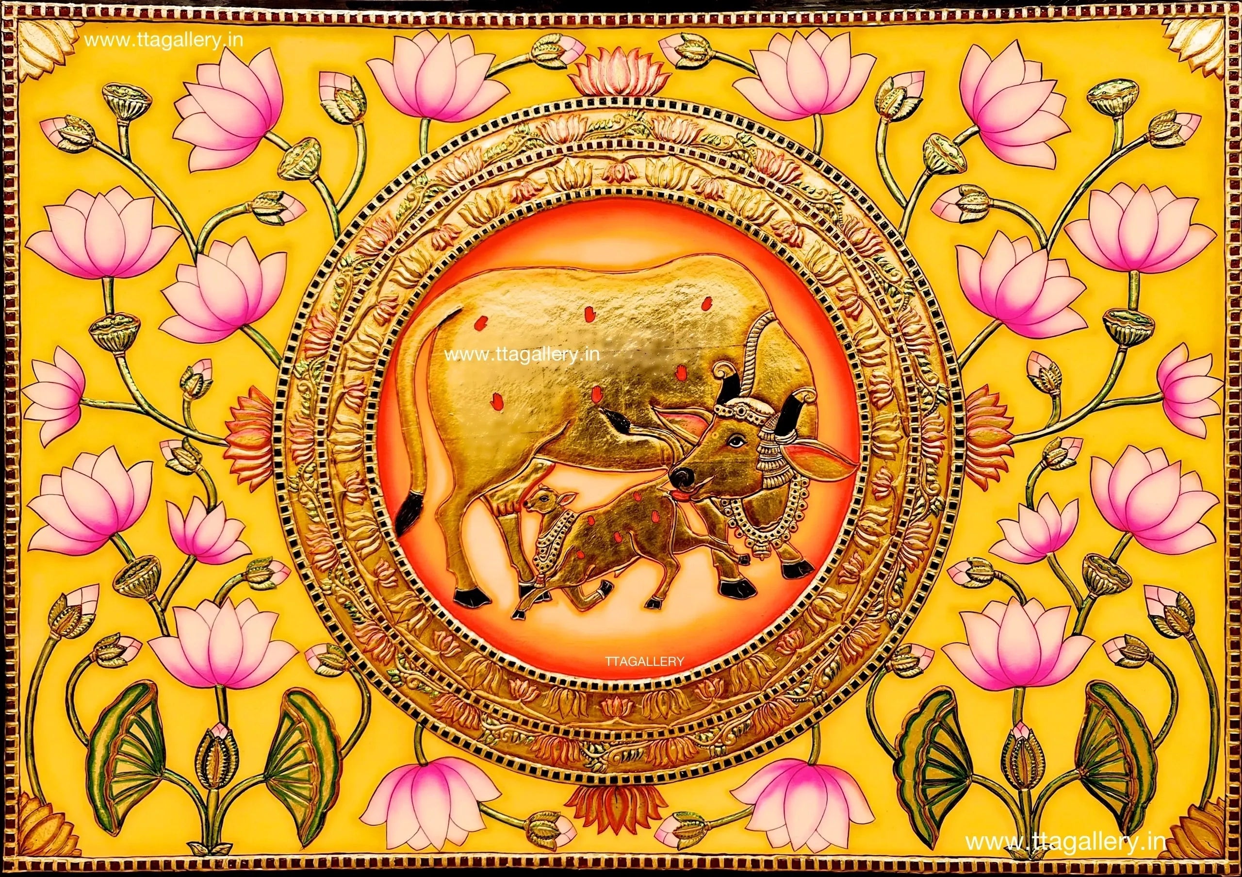 Komadha Traditional Tanjore Painting