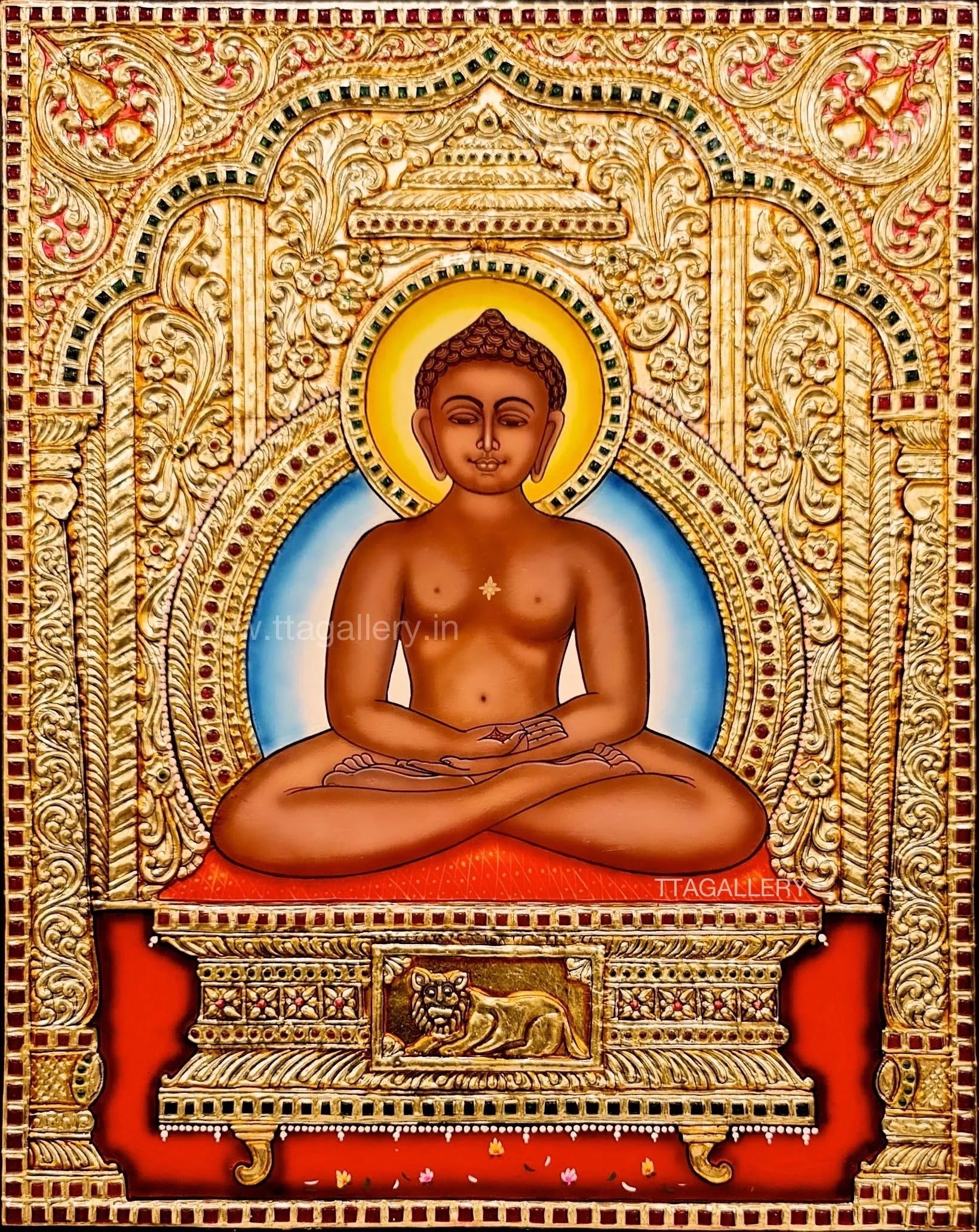 Mahavir Tanjore Painting