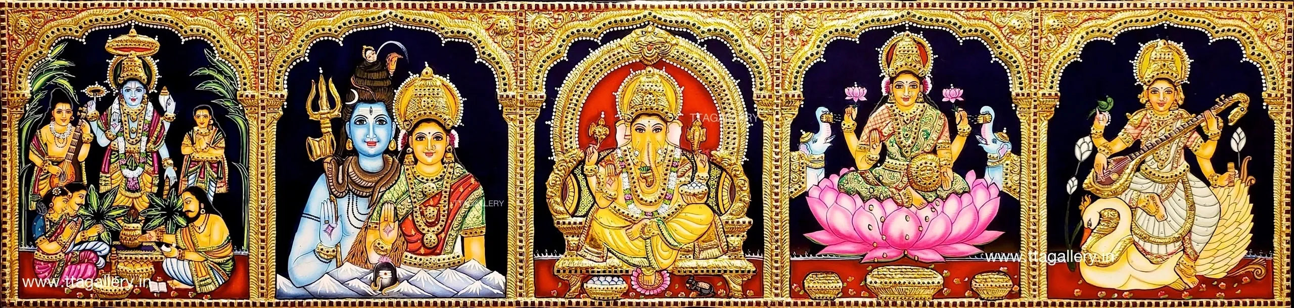 Pooja Painting Tanjore Painting