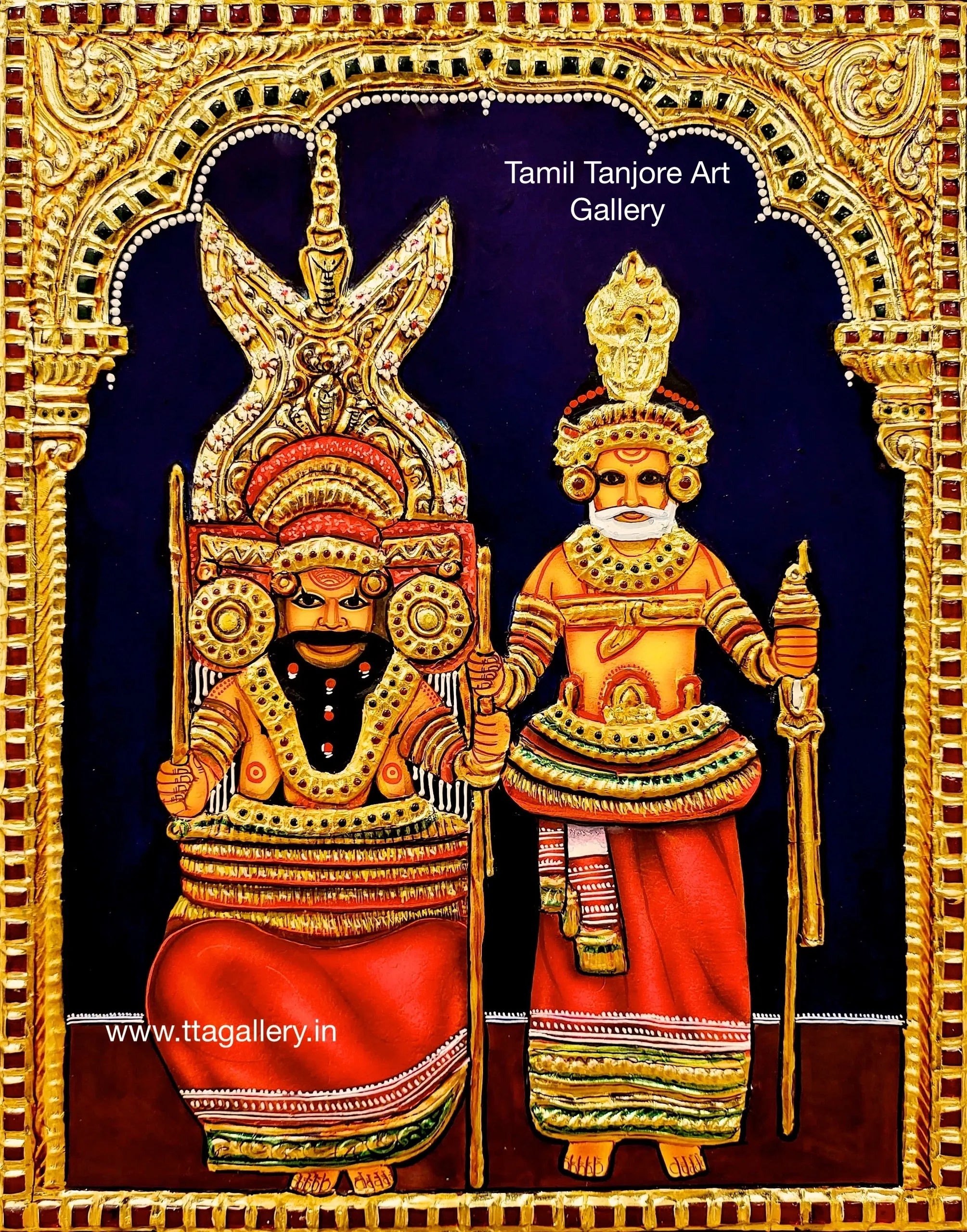 Home god Tanjore Painting