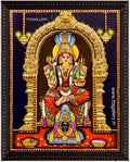 3D Karumariamman Traditional Tanjore Painting