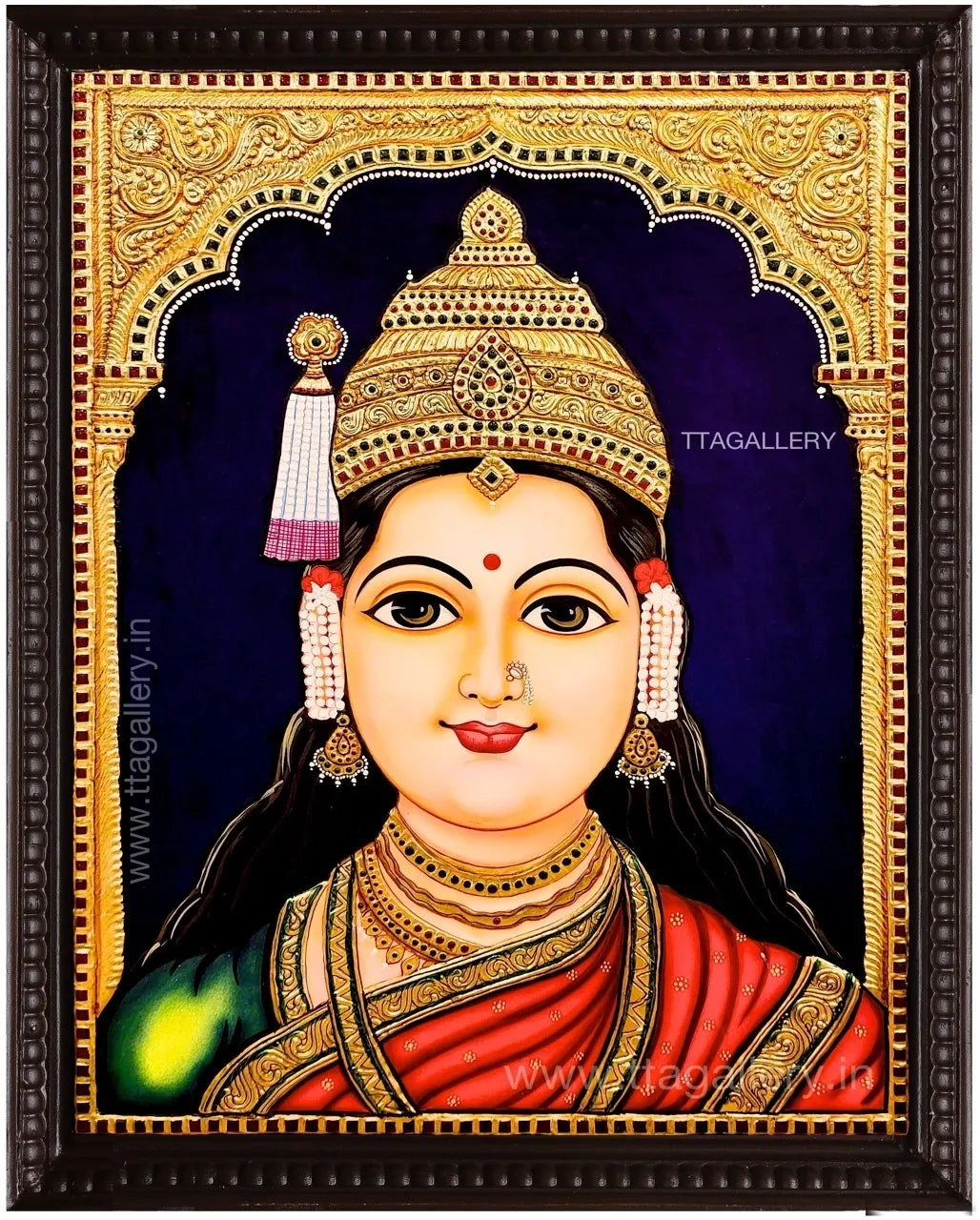 Amman Traditional Tanjore Painting