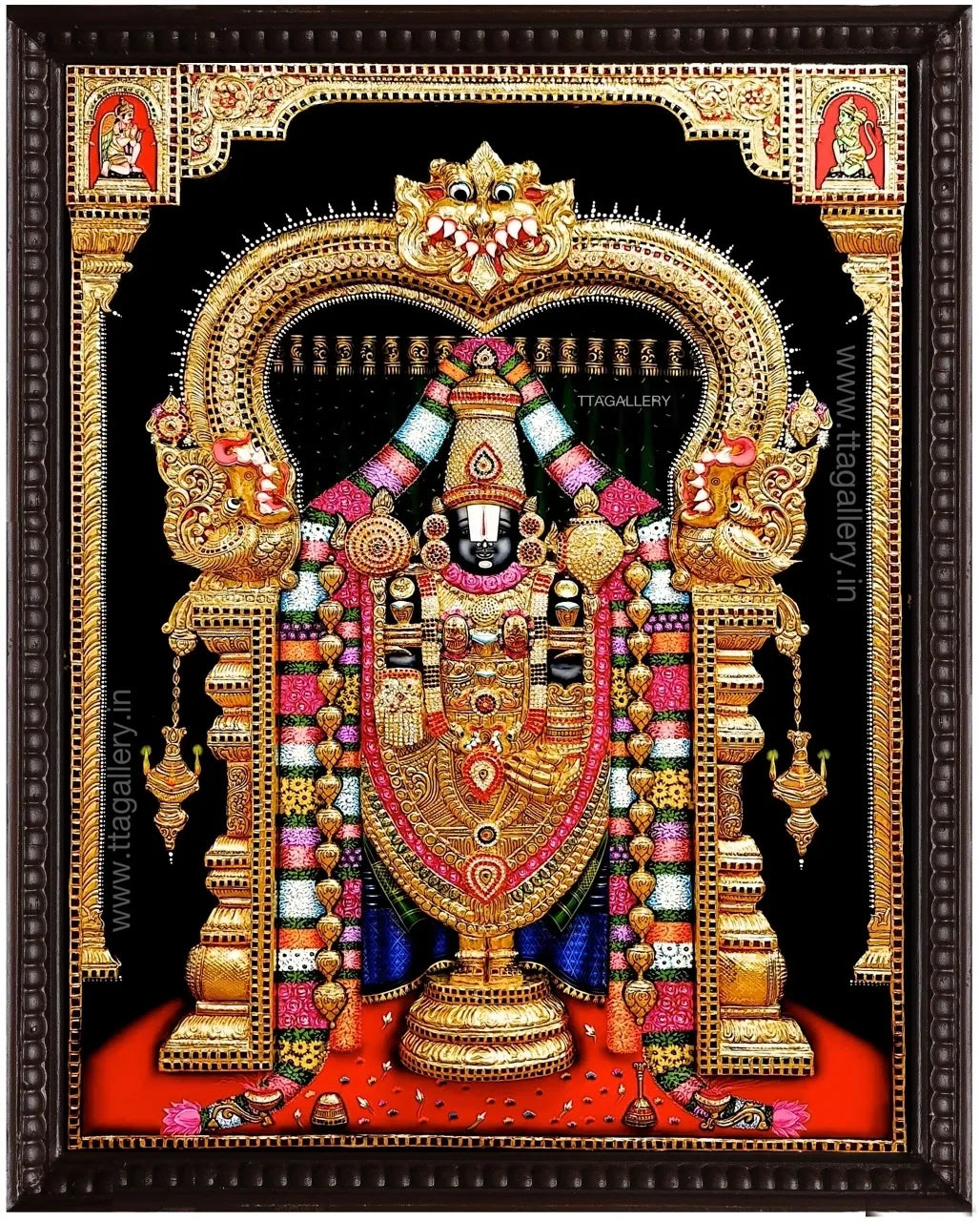 3D Balaji Tanjore Painting