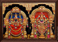 3D Balaji Padmavathi Tanjore Painting