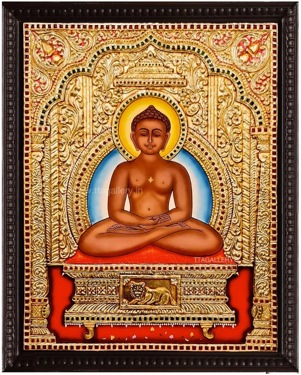 Gautama Buddha Tanjore Painting