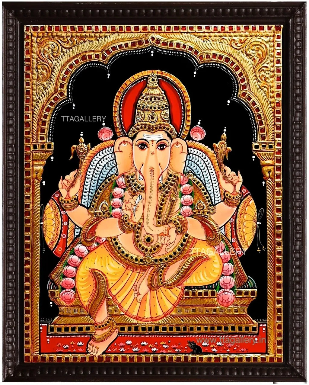 Ganesh Tanjore Painting