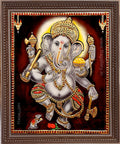 Ganesha Tanjore Painting