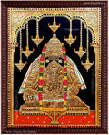 Pillaiyarpatti Pillaiyar Tanjore Painting