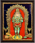 Hanuman Traditional Tanjore Painting