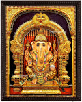 3D Ganesha Tanjore Painting