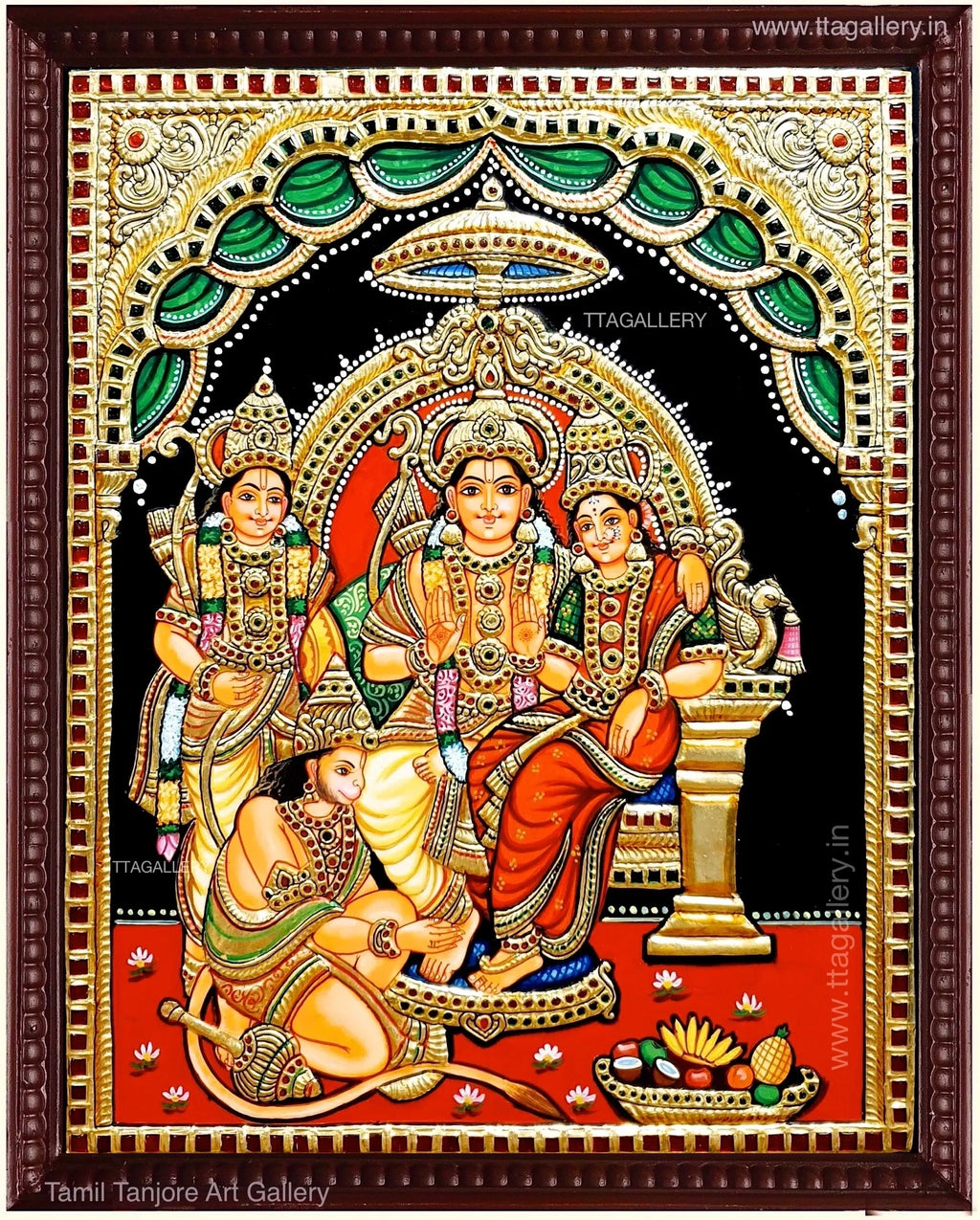Kothanda Ramar Tanjore Painting