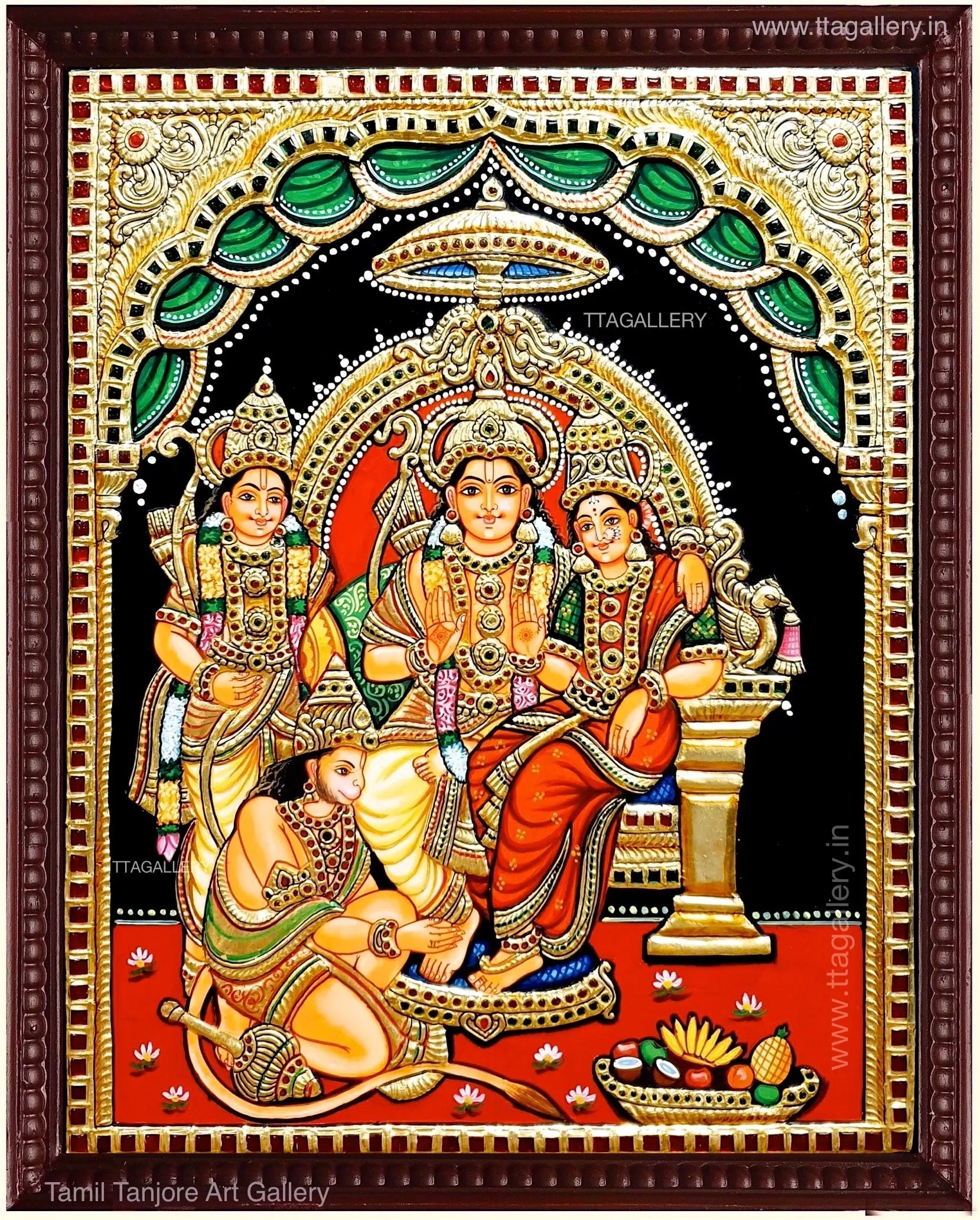 Kothanda Ramar Tanjore Painting