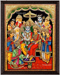 Ramdharbar Tanjore Painting