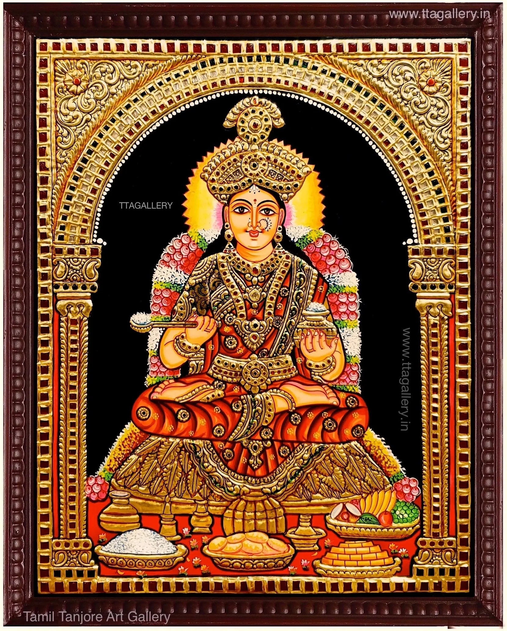Annapoorani Tanjore Painting