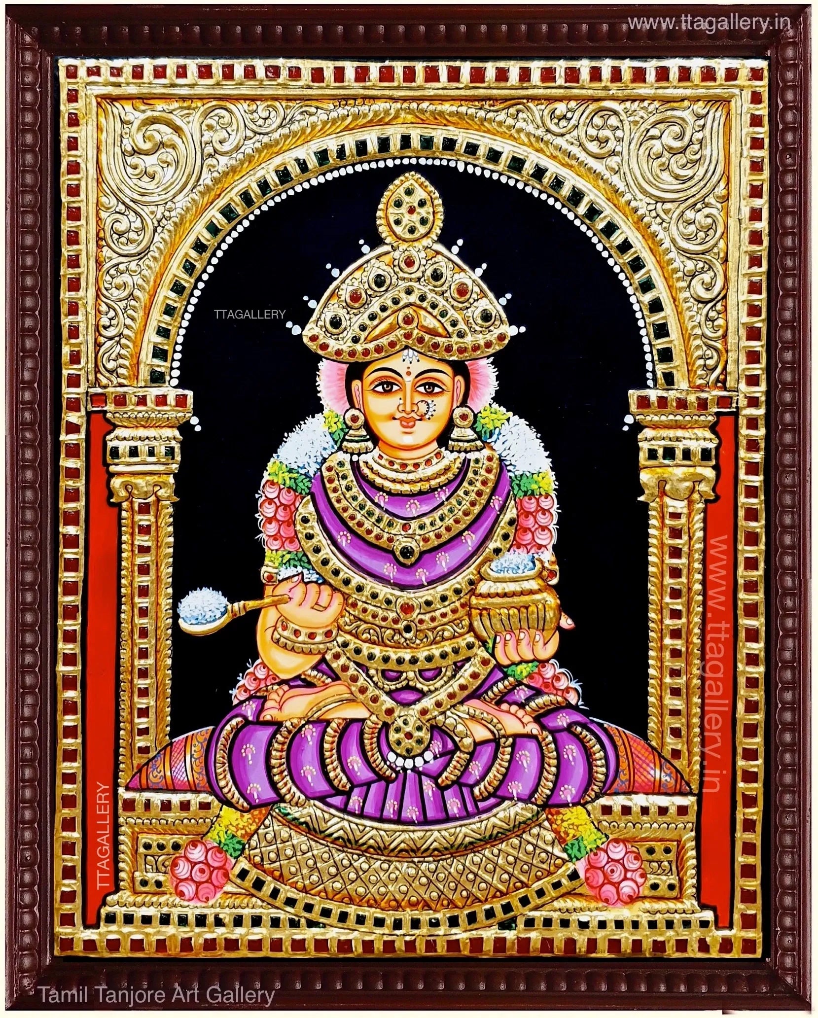Annapoorani Tanjore Painting