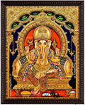 3D Ganesha Tanjore Painting