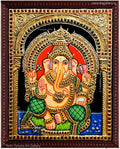 Ganesha Tanjore Painting