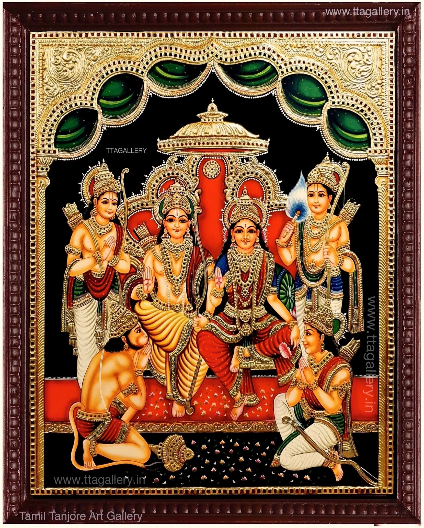Kothandaramar Tanjore Painting