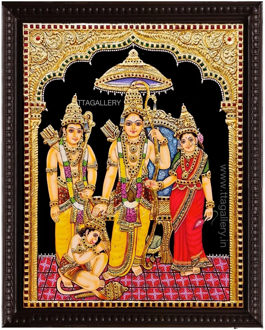 Kothanda Ramar Tanjore Painting