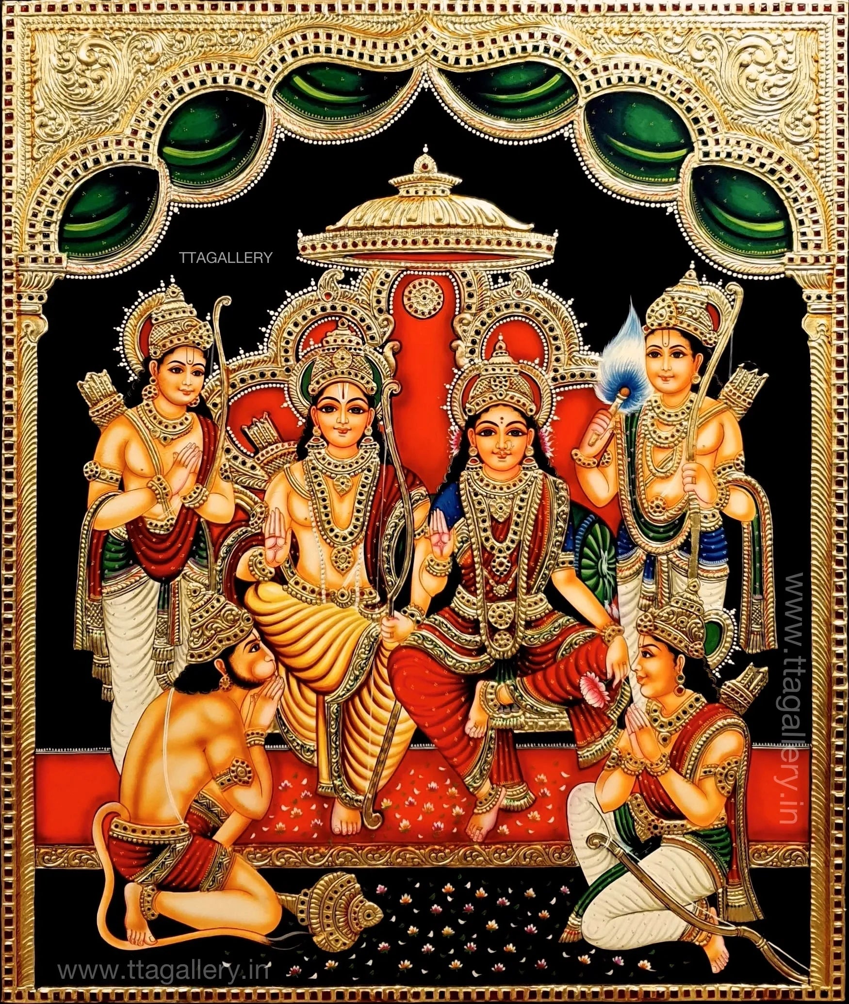 Kothandaramar Tanjore Painting