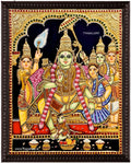 Ramar Pattabhishegam Tanjore Painting